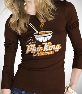 Pho King Delicious Ladies Long Sleeve T-Shirt 